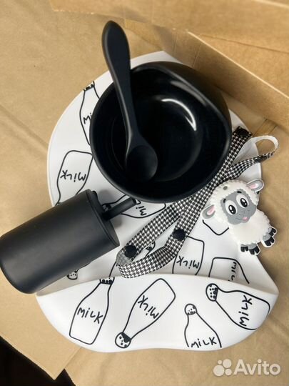 Детская посуда для кормления силиконовая