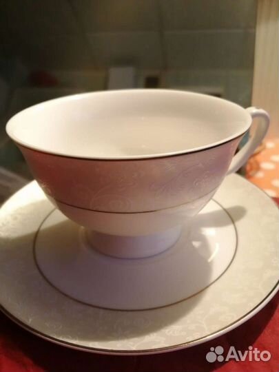Чашка с блюдцем