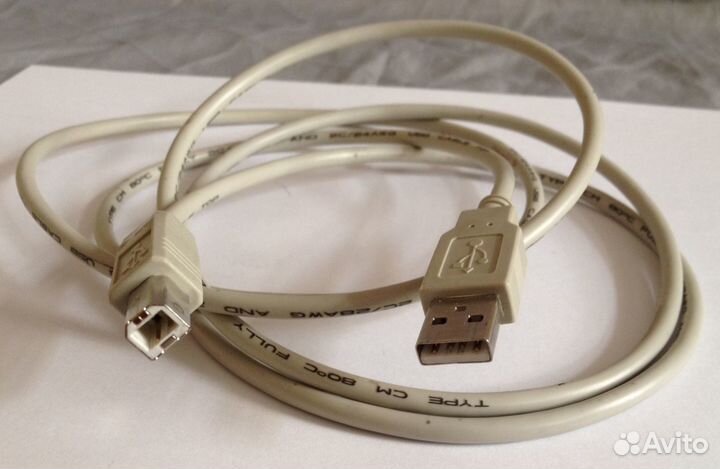 Кабель USB 2.0 A-USB 2.0 B,Canon-для принтера и др