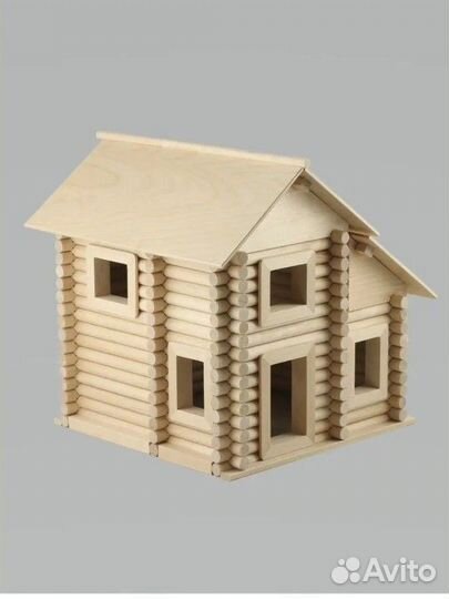 Конструктор деревянный дом