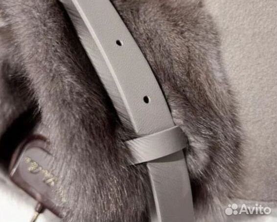 Кашемировое пальто Loro Piana с мехом FAL9284