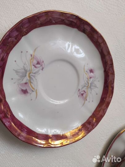 Чайный сервиз фарфор новый