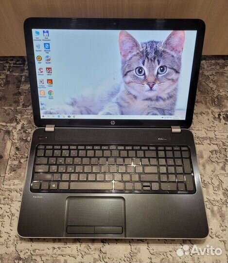 4-х ядерный ноутбук HP в хорошем состоянии