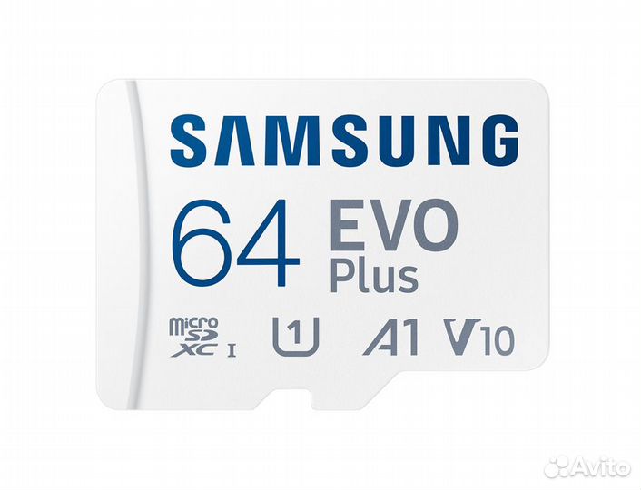 Карта MicroSD Samsung Evo Plus на 64GB