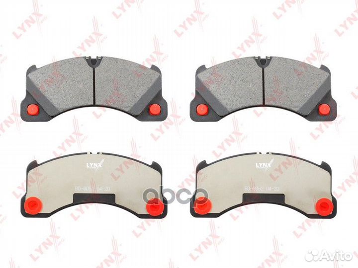 Колодки тормозные дисковые перед porsche