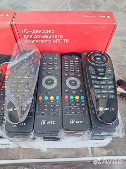 Пульты для приставок МТС