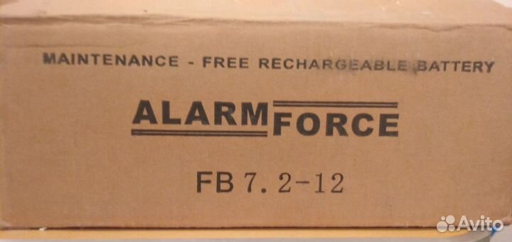 Аккумуляторная батарея Alarm Force FB 12В 7.2Ач