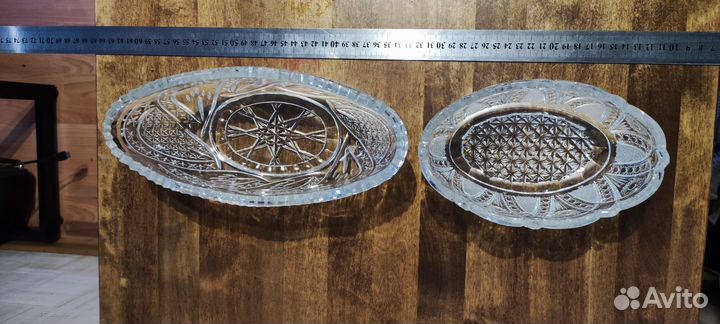 Салатник хрустальный СССР