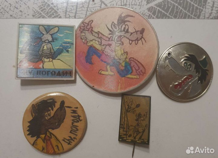 Значки ссср,Ну погоди