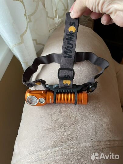 Налобный фонарь Wirkkus HD20, двойной свет