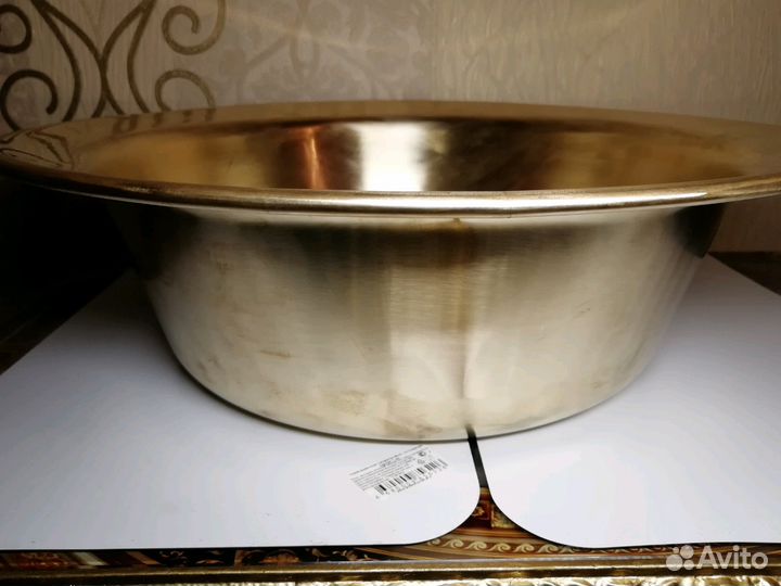 Таз медный, (ссср). клеймо