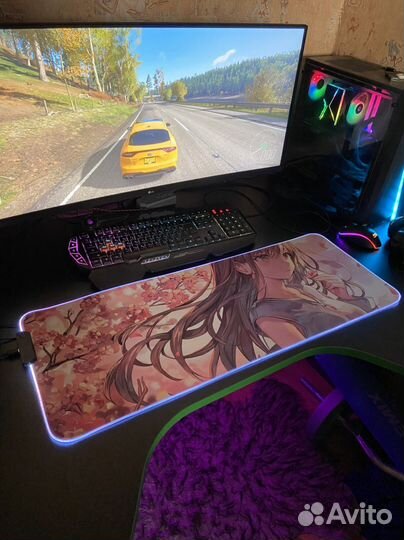 Коврик для мыши с rgb