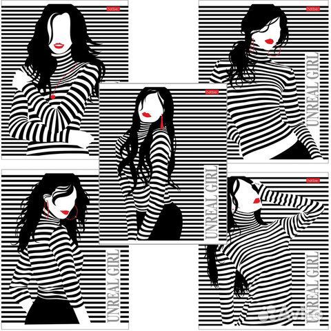 Тетрадь А5 48 л. hatber скоба, клетка,обложка карт