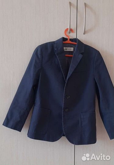 Пиджак для мальчика 122