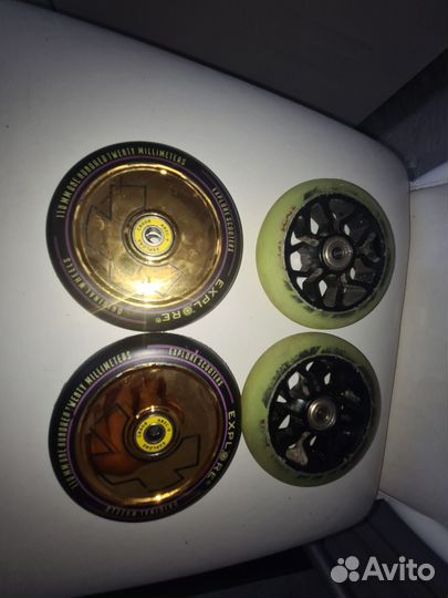 Колёса для трюкового самоката 110мм