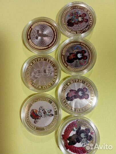 Монеты сувенирные