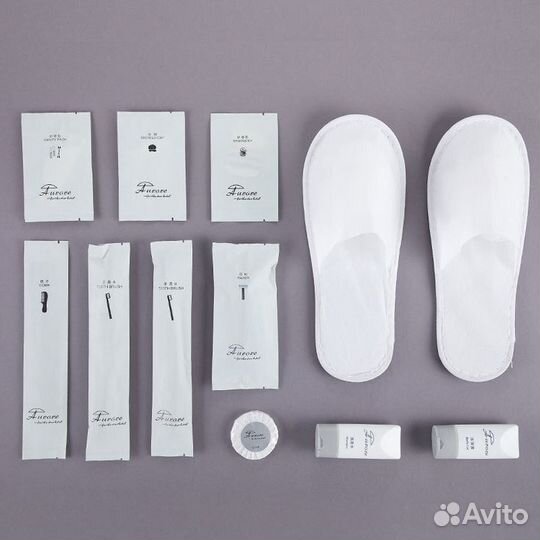 Одноразовая косметика и тапочки для гостиниц