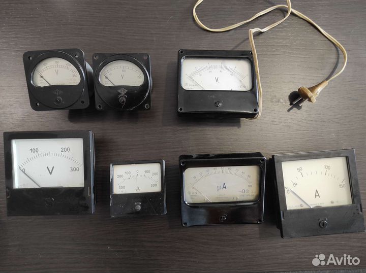Вольтметры и амперметры
