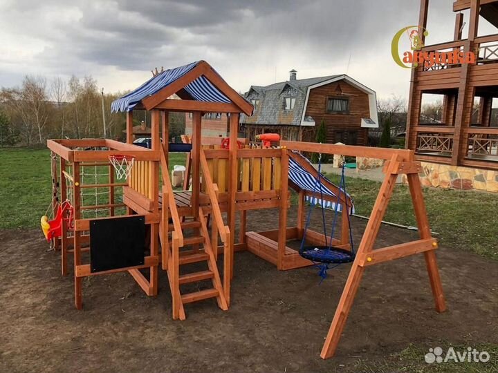 Игровая площадка для дачи Савушка Baby play 13