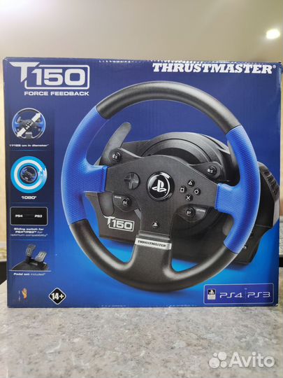 Руль Thrustmaster T150 RS EU Version Чёрный