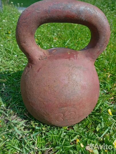 Гиря советская 32 кг