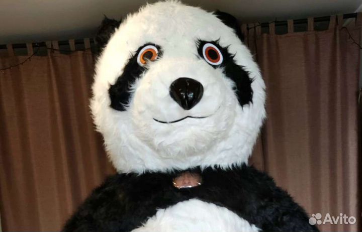 Панда надувной костюм 2.6 метра Новый