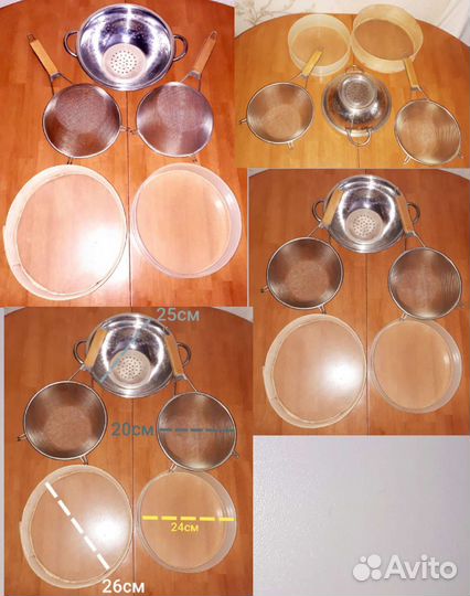 Дуршлаги, тарелки, сито,посуда из керамики