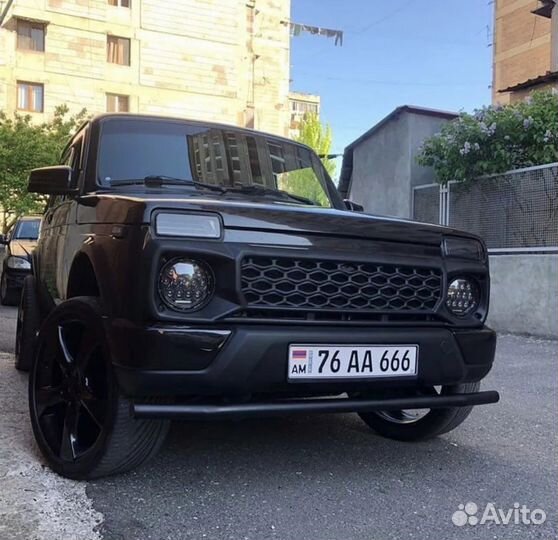 Решетка радиатора Нива тюнинг Магнум