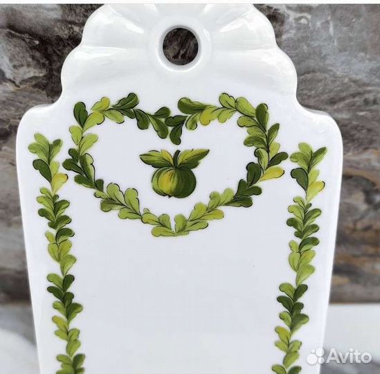 Доска для завтрака сырная фарфор Германия Винтаж