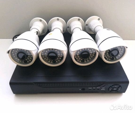 Видеонаблюдение, наборы, комплекты камер