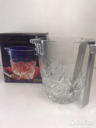 Ведро для льда стекло