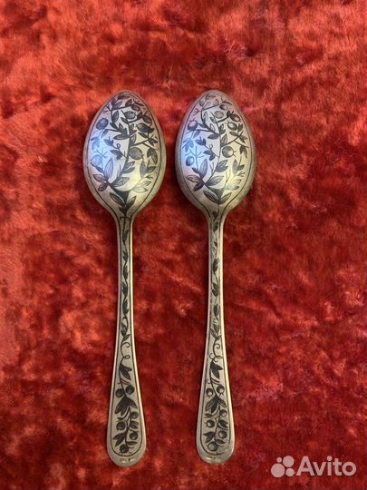 Ложки серебряные 875 проба