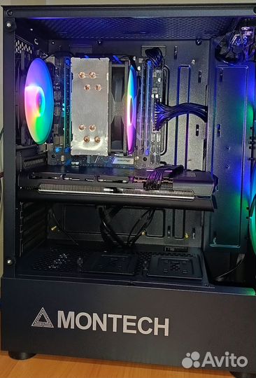 Игровой пк Xeon 2666v3/32GbDdr4/RX5600Xt/M2 512Gb