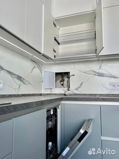 Кухня мдф угловая hk 4349