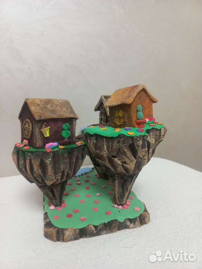 Поделка из воздушного пластилина