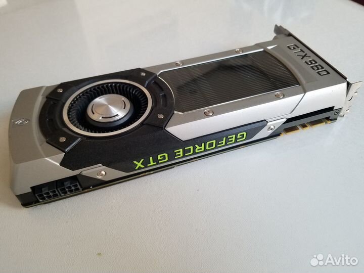 Видеокарта Nvidia GTX 980 4гб