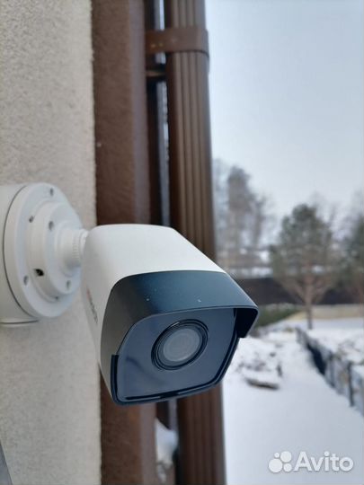 Видеонаблюдение IP монтаж от часного мастера