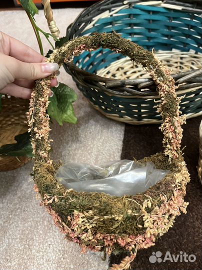 Корзина плетеная