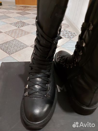 Сапоги женские демисезонные натуральная кожа 40 р