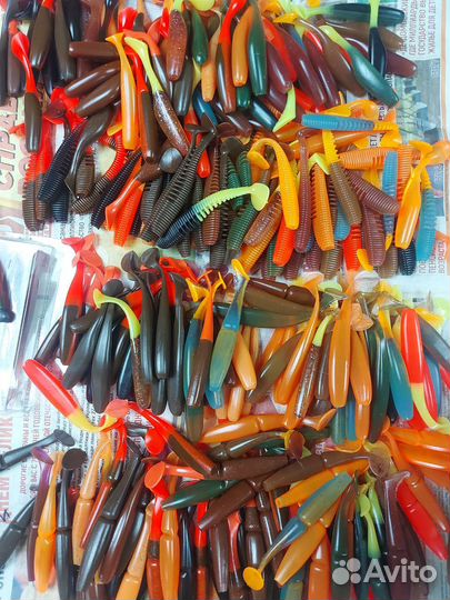 Силиконовые приманки реплики