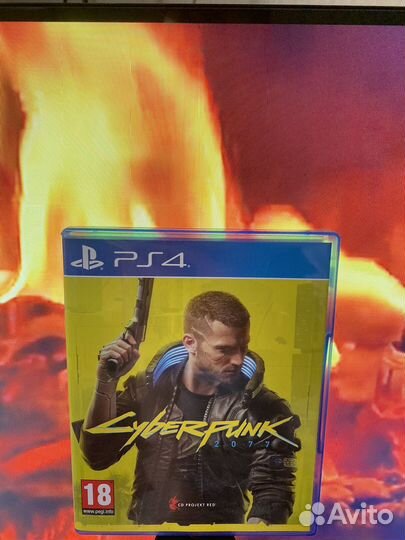 Cyberpunk 2077 ps4 диск