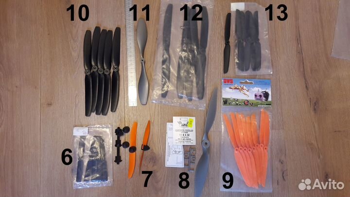 Воздушные винты для двс, электро, резиномоделей