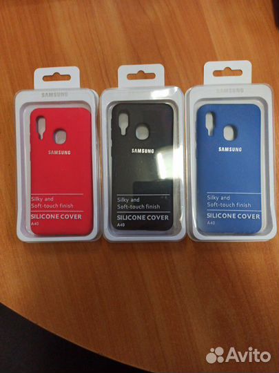 Чехлы на Samsung Galaxy A40 Silicone Cover