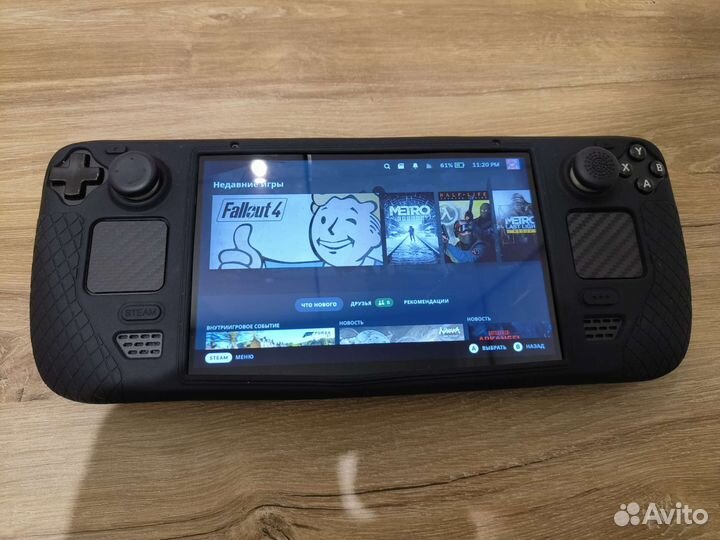 Steam deck 64gb + 512gb + Windows 11