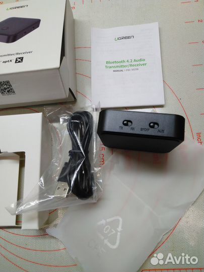 Передатчик/приемник звука Bluetooth 4.2 Ugreen