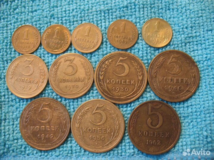 Погодовка СССР Монеты