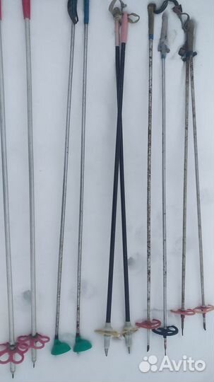 Лыжные палки СССР металл