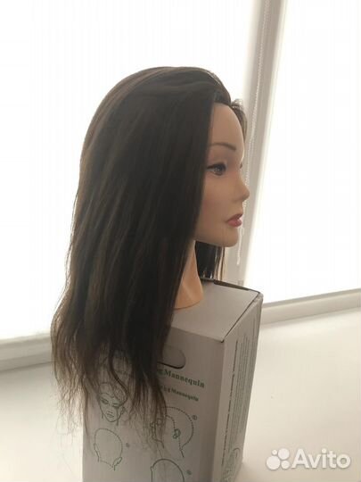 Голова для причесок (учебная, болванка, манекен )