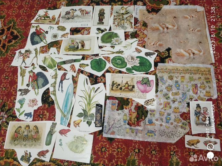 Листы для декупажа