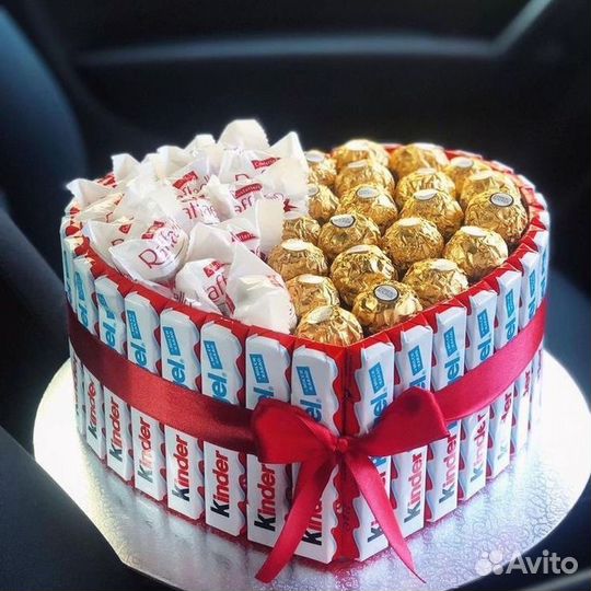 Торт из киндеров